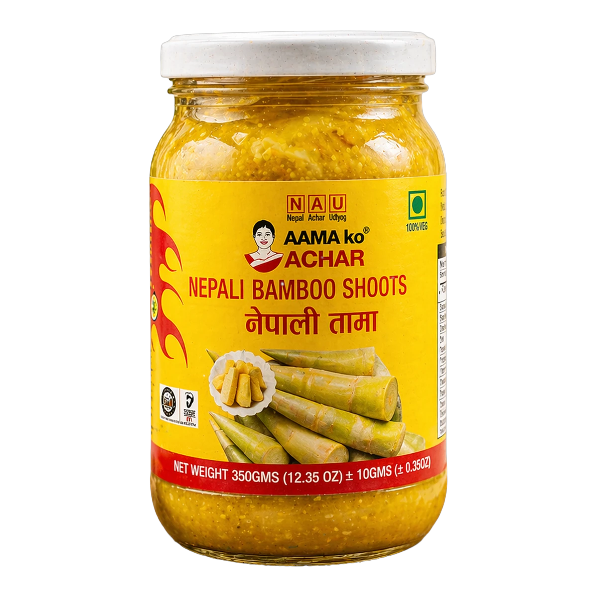 Aama ko aachar - (Tama) Bamboo shoots pickle 380g