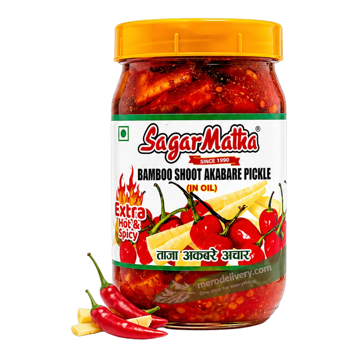Bamboo shoot akabare pickle 380g - Sagarmatha foods