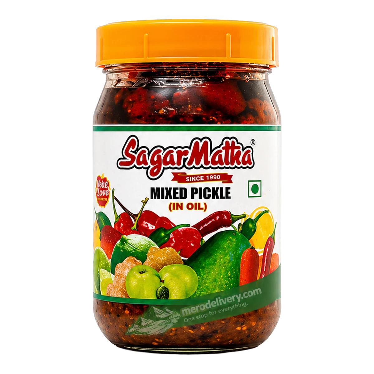 Mixed pickle in oil 380g - Sagarmatha foods