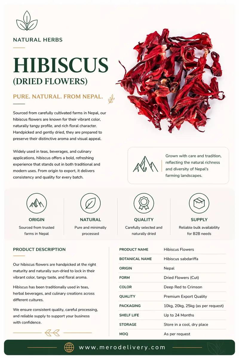 Hibiscus Dried Flower